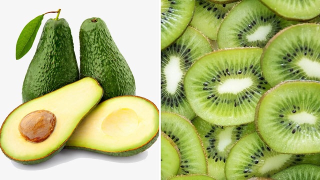 Có thể tìm thấy Vitamin E ở trong các loại trái cây như bơ, kiwi...