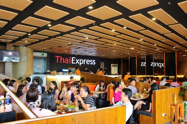 Thai Express với không gian hiện đại